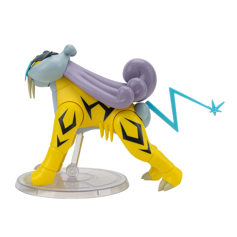 Pokémon Select Raikou Super-Articulated 6-inch - Authentic Details Select Series