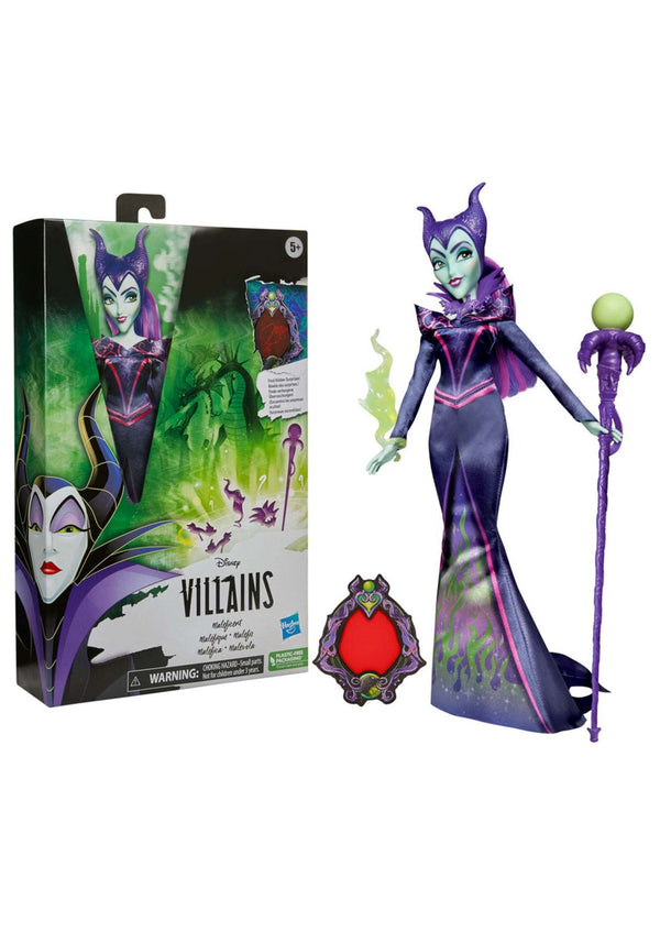 Disney Princess Disney Villains Maleficent Fashion Doll, Accessories and Removable Clothes, Toy for Kids 5 Years and Up - Amazon Exclusive