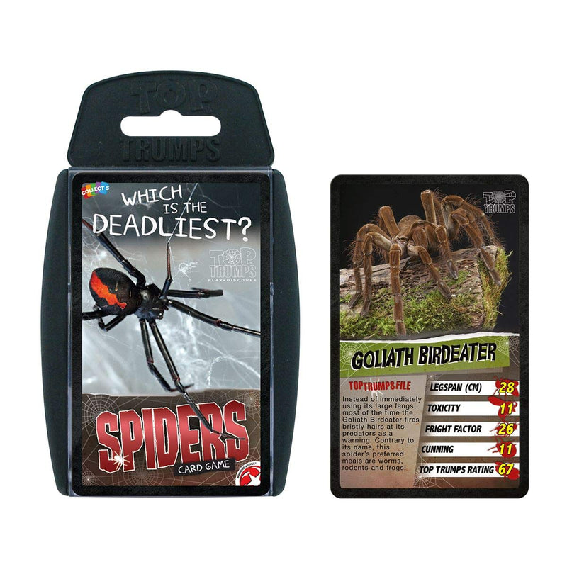 Top Trumps Creepy Crawlies 3 Pack Card Game Bundle