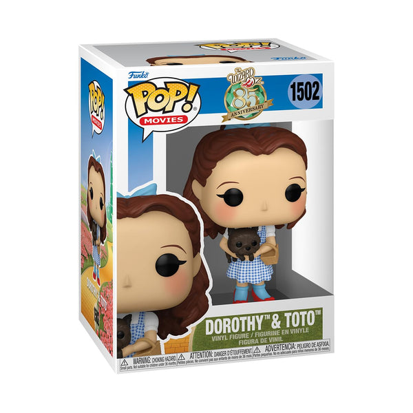 Funko POP! & Buddy: the Wizard Of Oz - Dorothy Gale With Toto - Collectable Vinyl Figure - Gift Idea - Official Merchandise - Toys for Kids & Adults - Movies Fans - Model Figure for Collectors