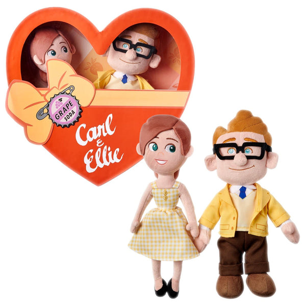Disney Pixar Carl & Ellie Valentine's Day Plush Set – Up