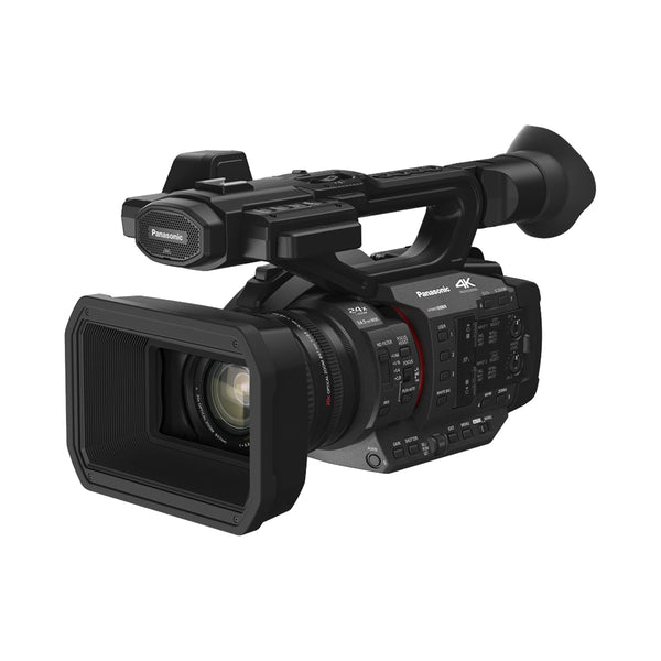 Panasonic HC-X2E-K 4K 60p Professional Camcorder, Video Camera Camcorder with 15-megapixel 1.0-type MOS Sensor, 20x Optical Zoom, i.ZOOM 32x (FHD), 3G-SDI Output, XLR Input, Wired Remote