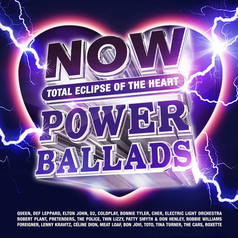 NOW Thats What I Call Power Ballads: Total Eclipse Of The Heart , Pack of 4