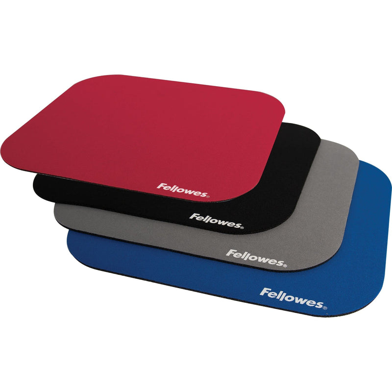 Fellowes Solid Colour Mouse Pad - Black