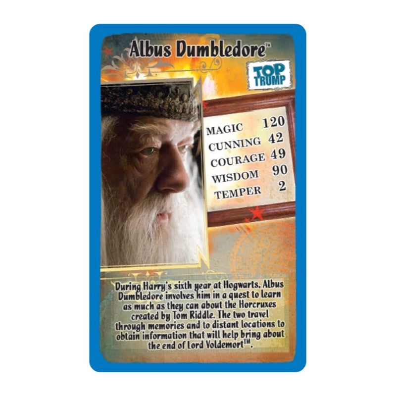 Harry Potter and the Half-Blood Prince Top Trumps Card Game