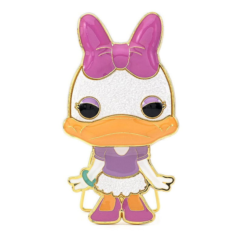 Funko - Pop Pin Disney Daisy 10cm Figures and Action Figures, Multicolor (135816), único, Not applicable 10 UK, Not a gemstone
