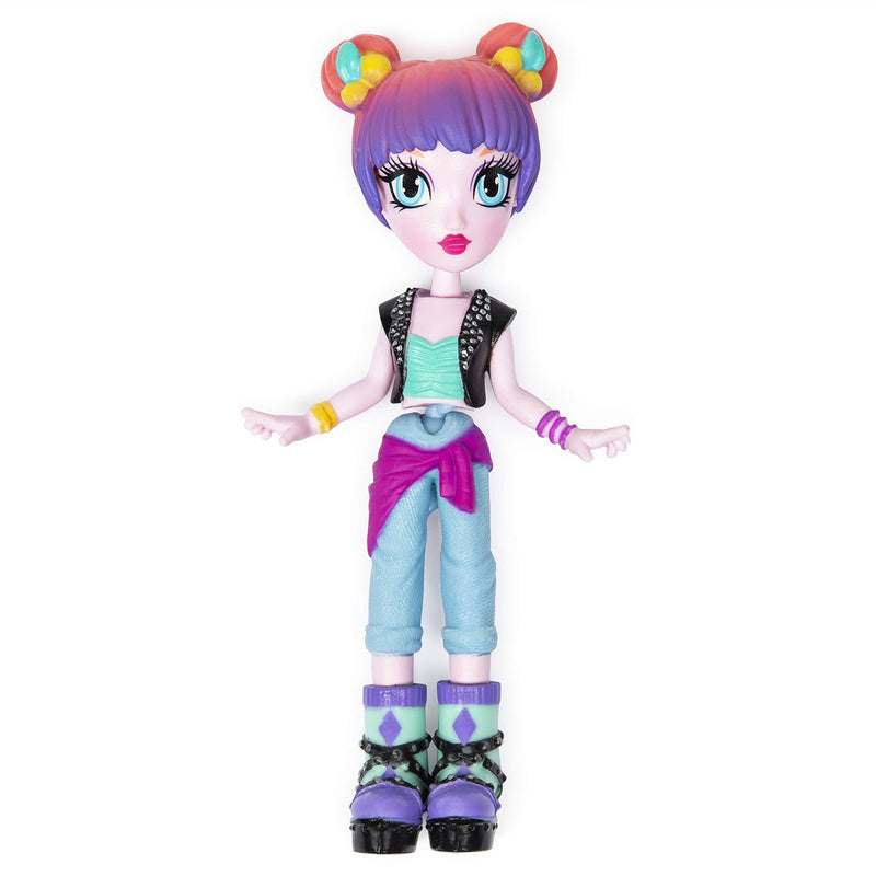 Off the Hook Style Doll, 4-inch Small Doll with Mix and Match Fashions, for Girls Aged 5 and Up (Styles Vary)