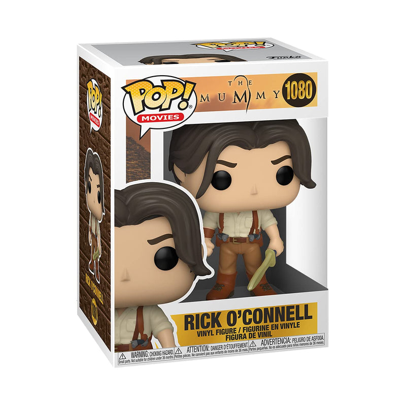 Funko POP! Movies: the Mummy-Rick O'Connell Franchise Vinyl - the Mummy Franchise - Collectable Vinyl Figure - Gift Idea - Official Merchandise - Toys for Kids & Adults - Movies Fans