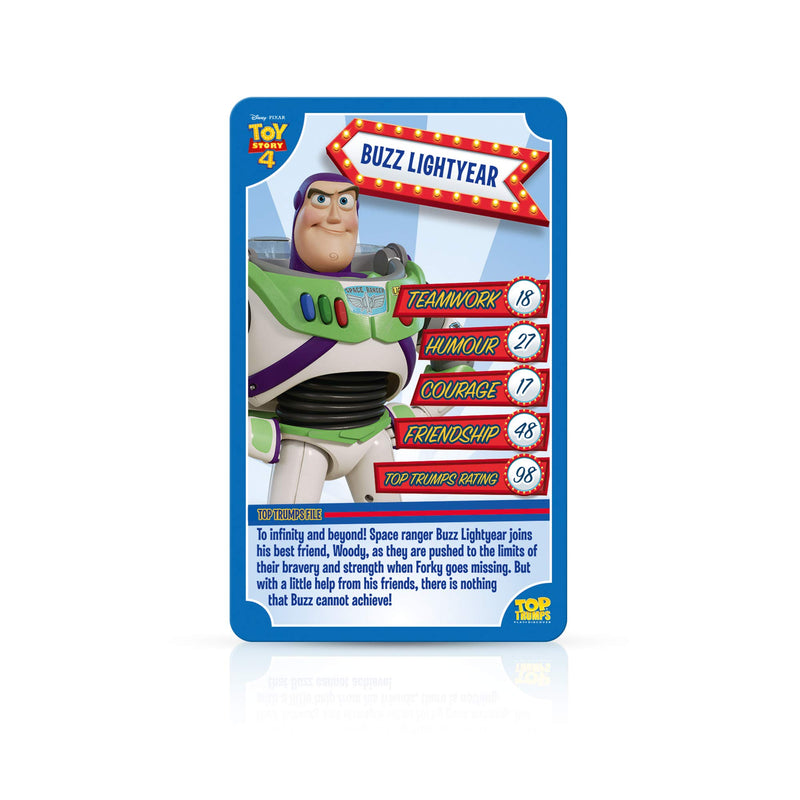 Toy Story 4 Top Trumps Card Game