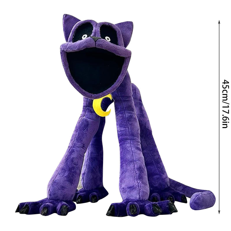 17.7 IN Smiling Critters Plush toys, 2024 New Smiling Critters Plush,Cute CatNap Stuffed Animal for Kids and Adults, Birthday Gift Anime Smiling Critters Plush Toy for Game Fans Kids (C)