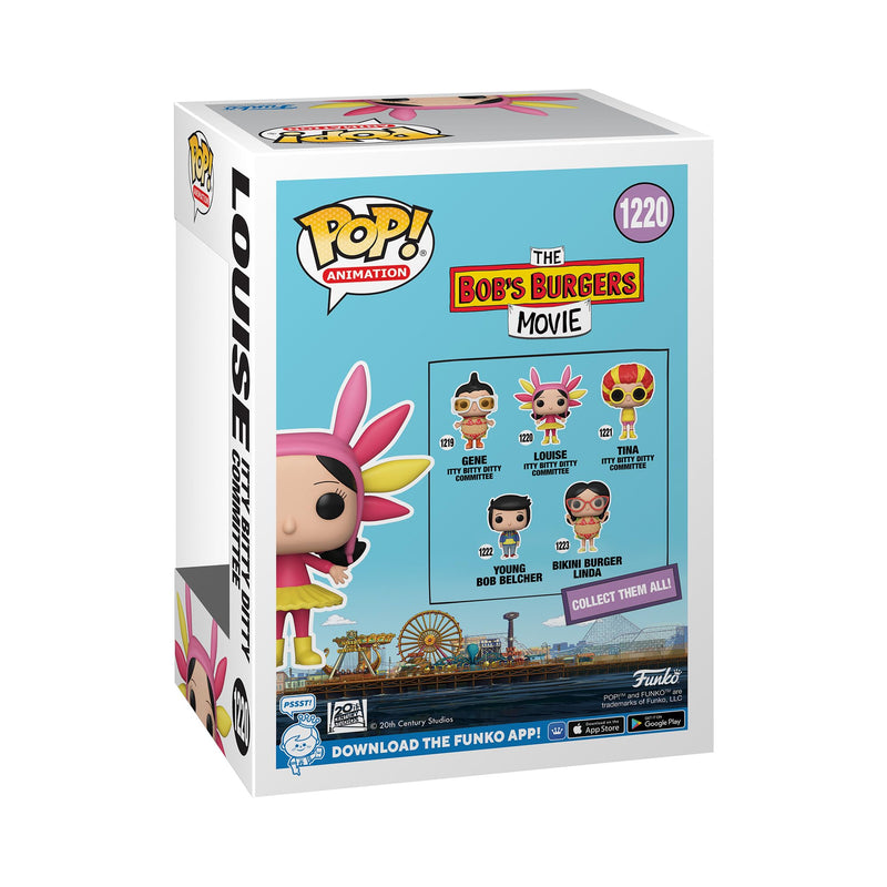 Funko POP! Animation: Bobs Burgers - Band Louise Belcher - Bob's Burgers - Collectable Vinyl Figure - Gift Idea - Official Merchandise - Toys for Kids & Adults - TV Fans - Model Figure for Collectors