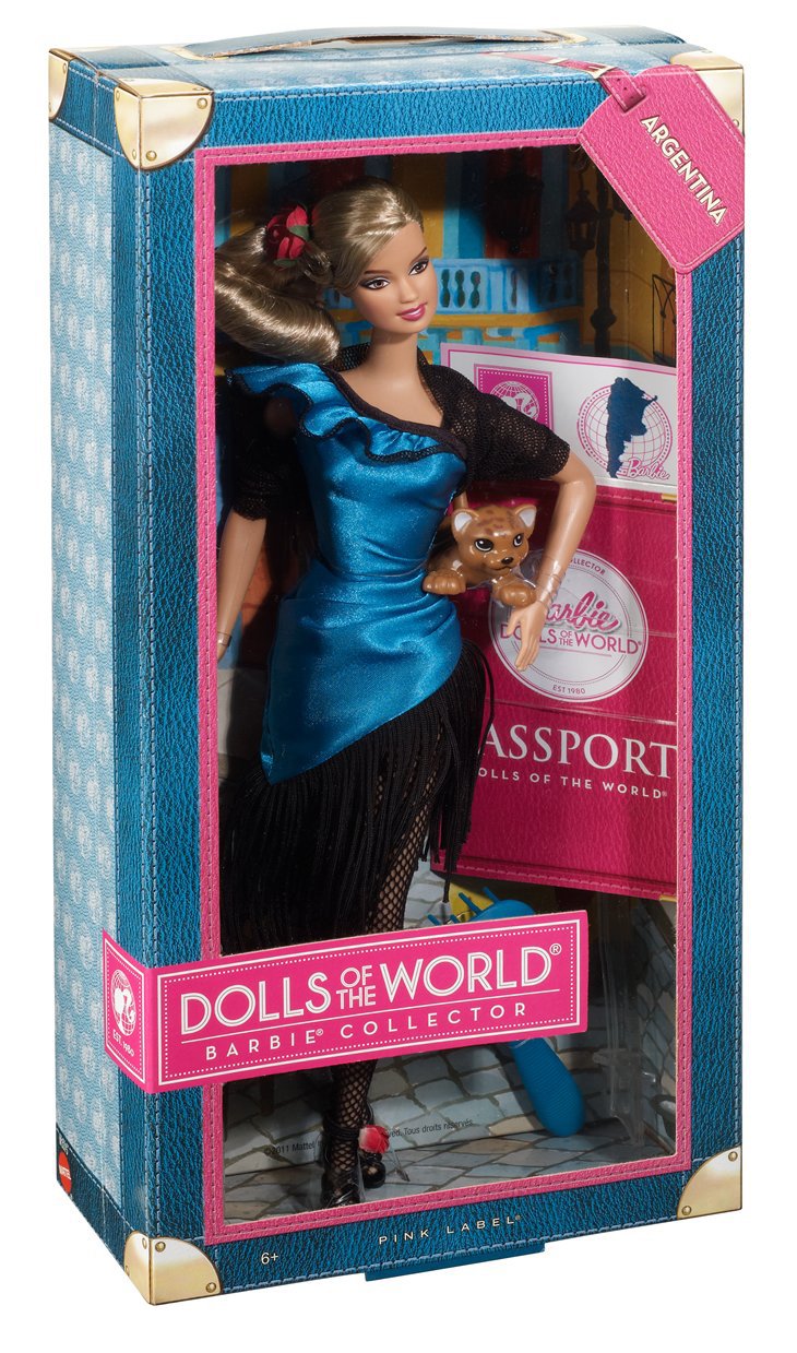 Mattel W3375 Dolls of the World Argentina