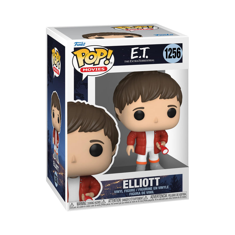 Funko POP! Movies: E.T. 40th - Elliott - Elliot - E.T. the Extra Terrestrial - Collectable Vinyl Figure - Gift Idea - Official Merchandise - Toys for Kids & Adults - Movies Fans