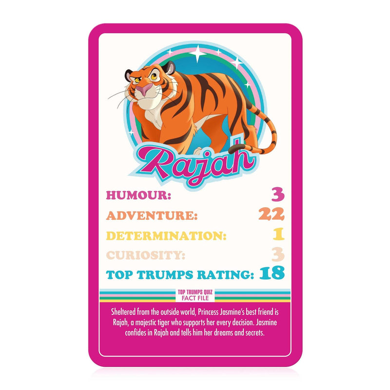 Top Trumps Disney Princess Specials Card English Edition, Play with Cinderella, Jasmine, Belle and Snow White battle your way to visctory, Educational game for ages 6 up, Pink.