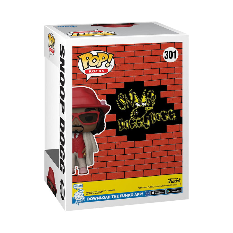 Funko POP! Rocks: Snoop Dogg With Fur Coat - Collectable Vinyl Figure - Gift Idea - Official Merchandise - Toys for Kids & Adults - Music Fans - Model Figure for Collectors and Display