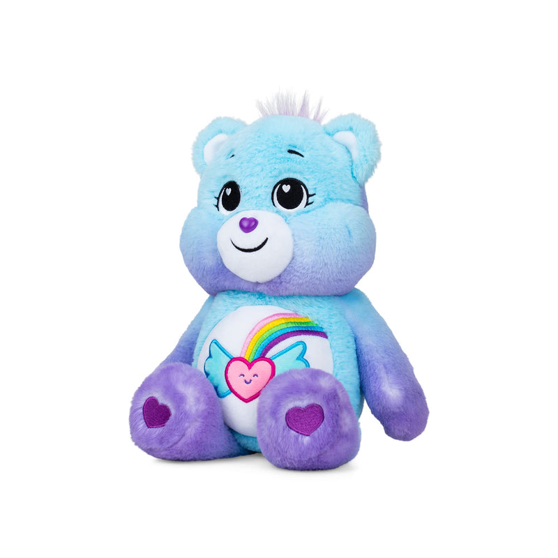 Care Bears | Dream Bright Bear 35cm Medium Plush | Collectable Cute Plush Toy, Cuddly Toys for Children, Soft Toys for Girls Boys, Cute Teddies Suitable for Girls and Boys Ages 4+ | Basic Fun 22425