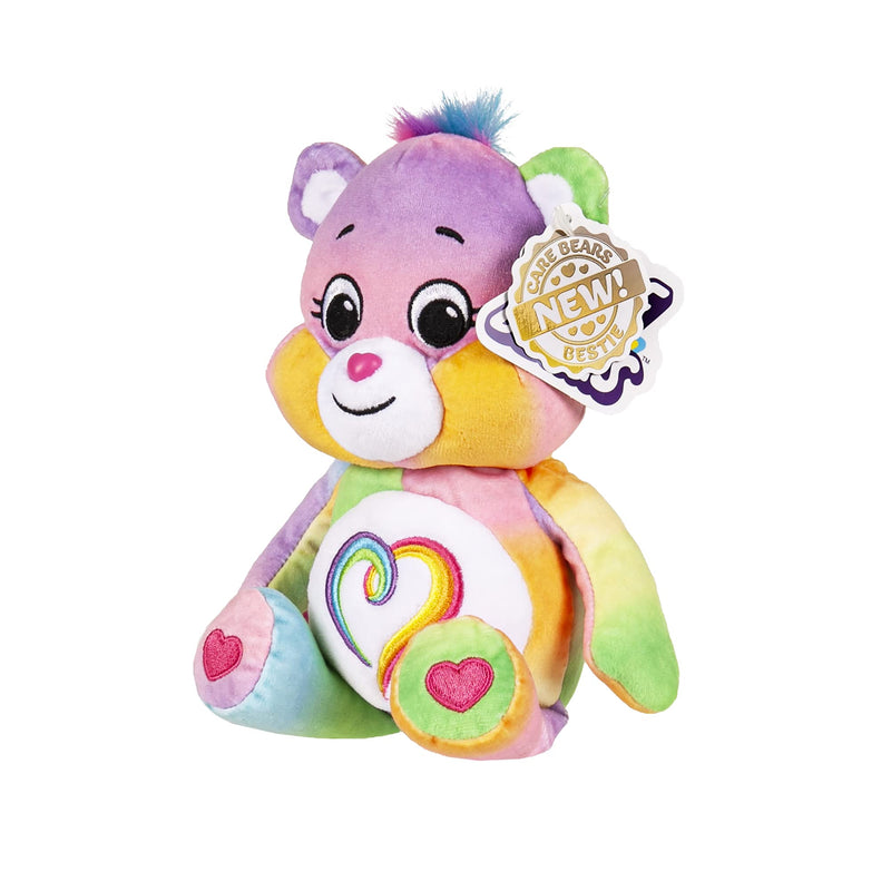 Care Bears | Togetherness Bear 22cm Bean Plush | Collectable Cute Plush Toy, Cuddly Toys for Children, Soft Toys for Girls and Boys, Cute Teddies Suitable for Girls and Boys Ages 4+ | Basic Fun 22175