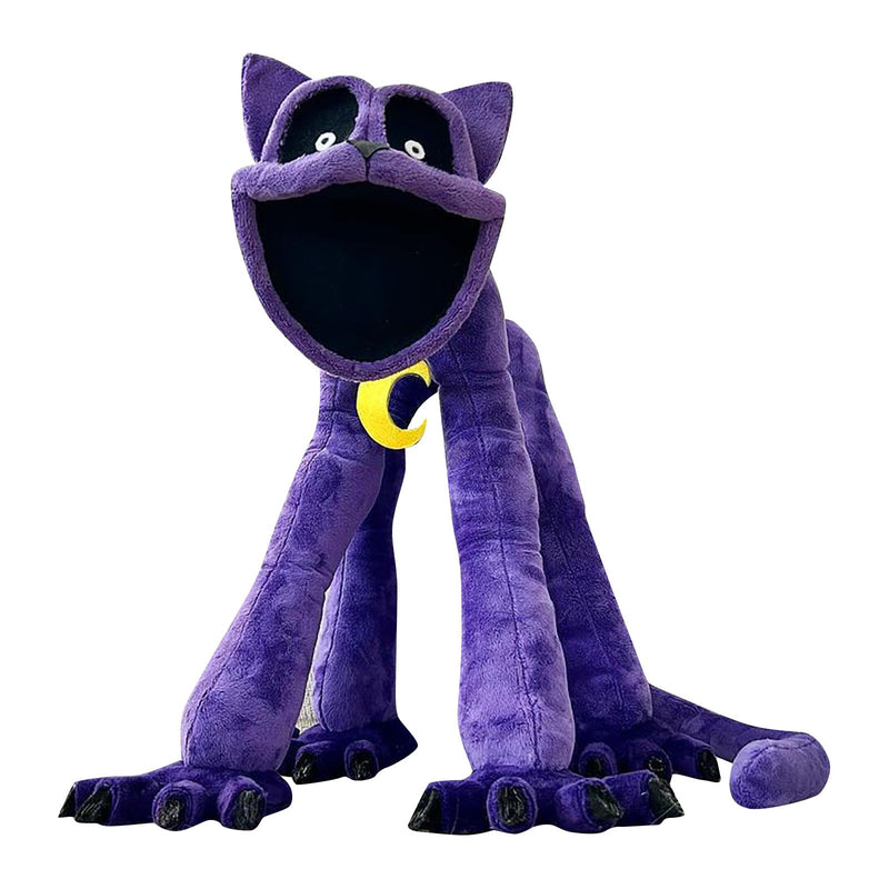 17.7 IN Smiling Critters Plush toys, 2024 New Smiling Critters Plush,Cute CatNap Stuffed Animal for Kids and Adults, Birthday Gift Anime Smiling Critters Plush Toy for Game Fans Kids (C)