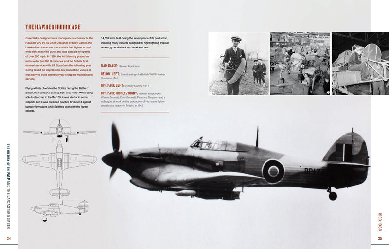 The History of The RAF and The Lancaster Bomber