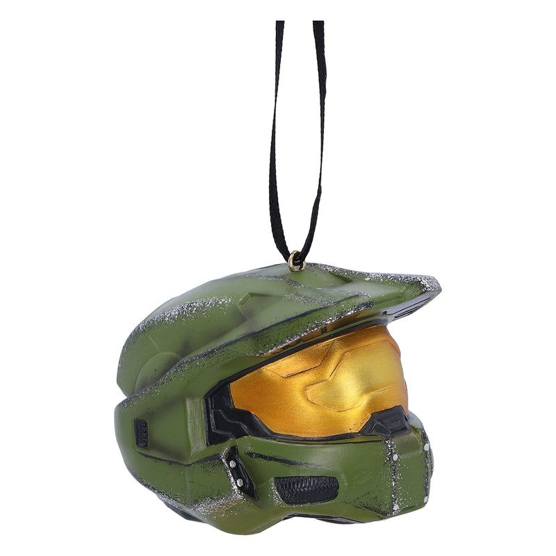 Nemesis Now Halo Master Chief Helmet Hanging Ornament 7.5cm, Resin, Officially Licensed Halo Merchandise, Master Chief Helmet Hanging Ornament, Cast in the Finest Resin, Hand-Painted