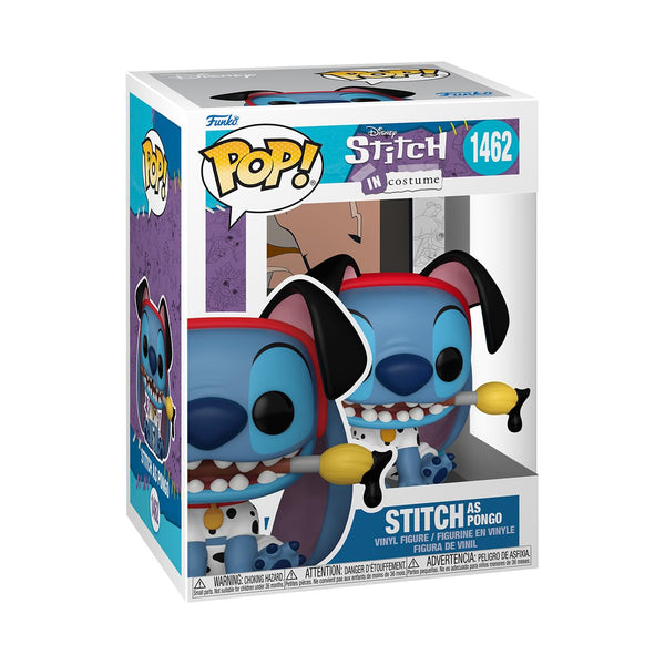 Funko POP! Disney: Stitch Costume - 101 Dalmatians PONGO - Lilo and Stitch - Collectable Vinyl Figure - Gift Idea - Official Merchandise - Toys for Kids & Adults - Movies Fans