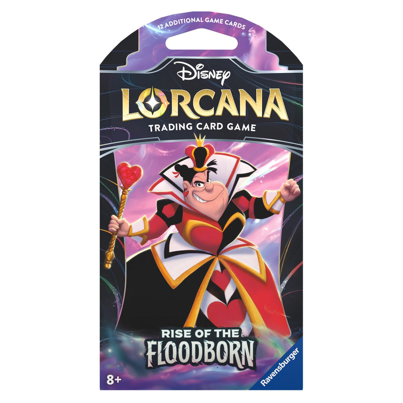 Ravensburger 11098247 Disney Lorcana Trading Cards Game for Adults and Kids 8 Years Up-Sleeved Booster (1 Individual Pack) -Set 2: Rise of The Floodborn, One Size