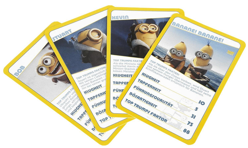 Winning Moves 62103 - Top Trumps: Minions - Card game, Quartet