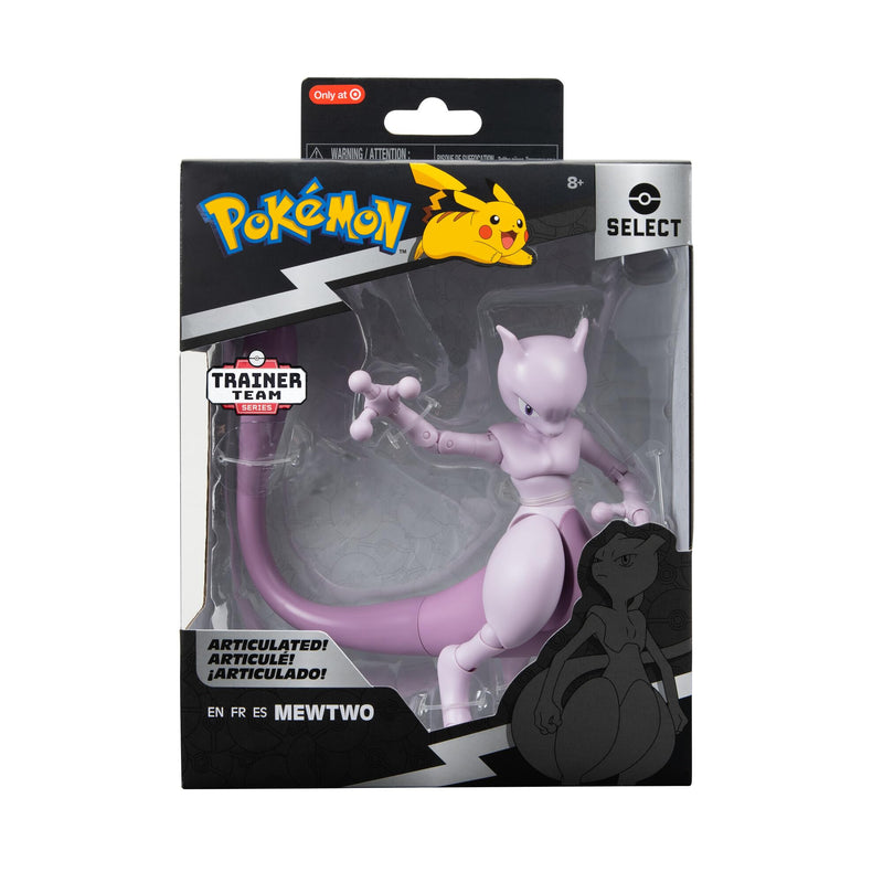 Pokémon Select Mewtwo - 6-Inch Super-Articulated Figure with Over 15 Points of Articulation