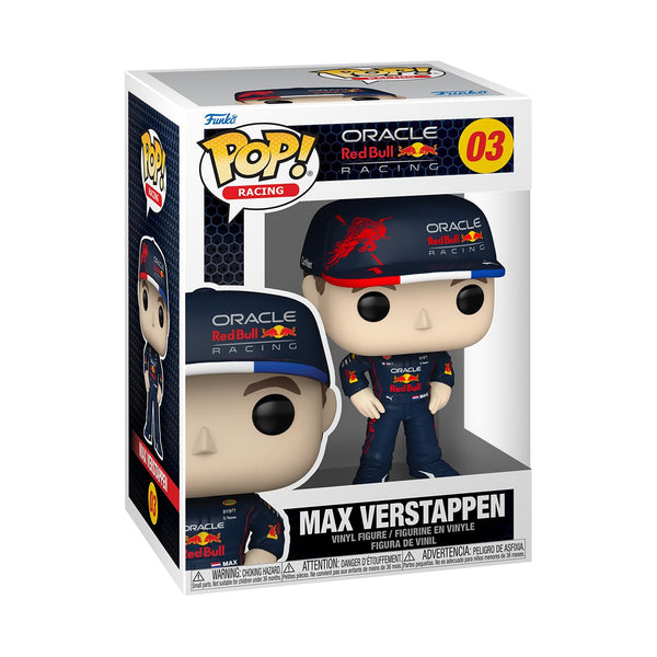 Funko Pop! Vinyl: Formula 1- Max Verstappen - Red Bull F1 - Collectable Vinyl Figure - Gift Idea - Official Merchandise - Toys for Kids & Adults - Sports Fans - Model Figure for Collectors