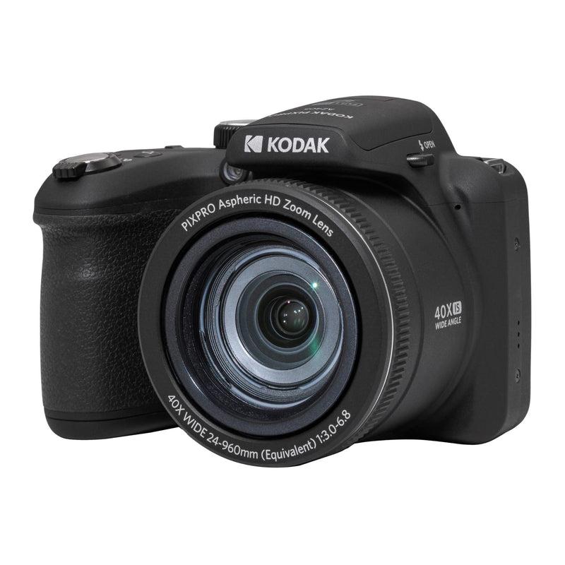 KODAK PIXPRO Astro Zoom AZ405-BK 20MP Digital Camera with 40X Optical Zoom 24mm Wide Angle 1080P Full HD Video and 3" LCD (Black)