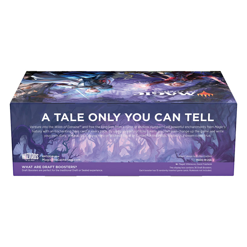 Magic: The Gathering Wilds of Eldraine Draft Booster Box - 36 Packs