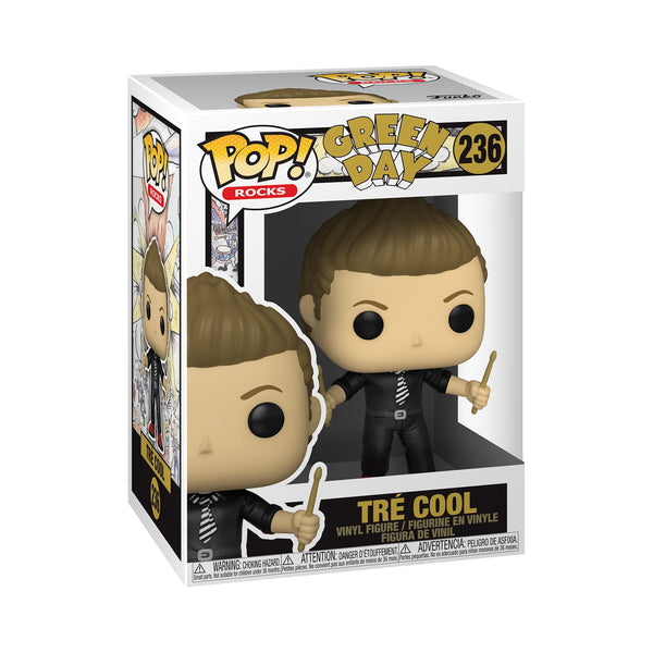 Funko POP! Rocks: Green Day - Tre Cool - Collectable Vinyl Figure - Gift Idea - Official Merchandise - Toys for Kids & Adults - Music Fans - Model Figure for Collectors and Display