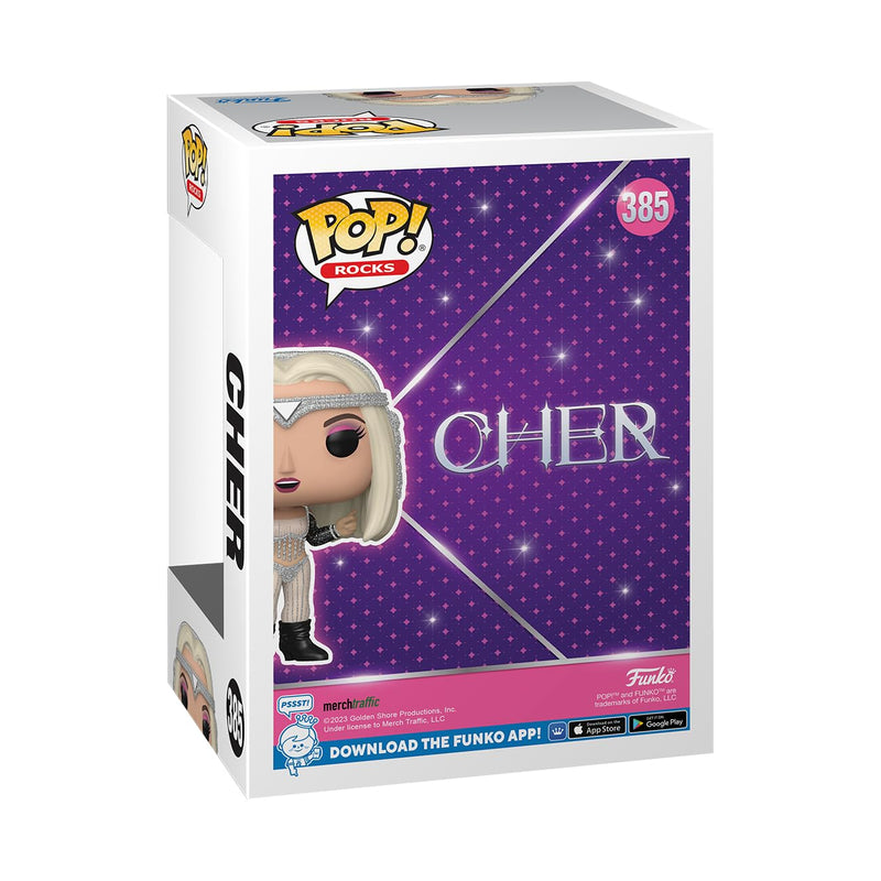 Funko POP! Rocks: Cher - Living Proof - Glitter - Collectable Vinyl Figure - Gift Idea - Official Merchandise - Toys for Kids & Adults - Music Fans - Model Figure for Collectors and Display