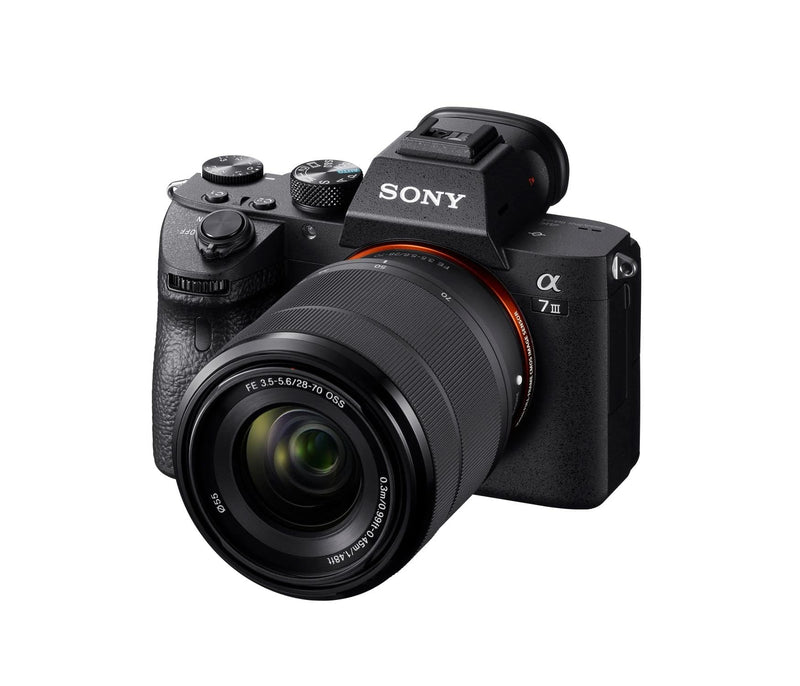 Sony Alpha 7 III | Full-Frame Mirrorless Camera with Sony 28-70 mm f/3.5-5.6 Zoom Lens ( Fast 0.02s AF, 5-axis in-body optical image stabilisation, 4K HLG, Large Battery Capacity )