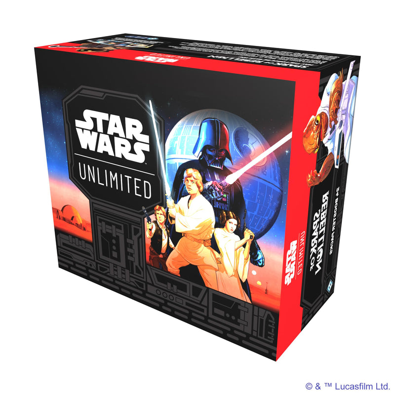 Star Wars: Unlimited TCG Spark of Rebellion BOOSTER DISPLAY (Set of 24 Booster Packs) - Trading Card Game for Kids & Adults, Ages 12+, 2+ Players, 20 Min Playtime, Made by Fantasy Flight Games