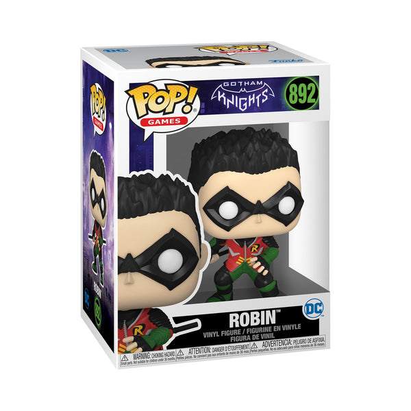 Funko Pop! Games: Gotham Knights - Robin - Batman - Collectable Vinyl Figure - Gift Idea - Official Merchandise - Toys for Kids & Adults - Video Games Fans - Model Figure for Collectors and Display