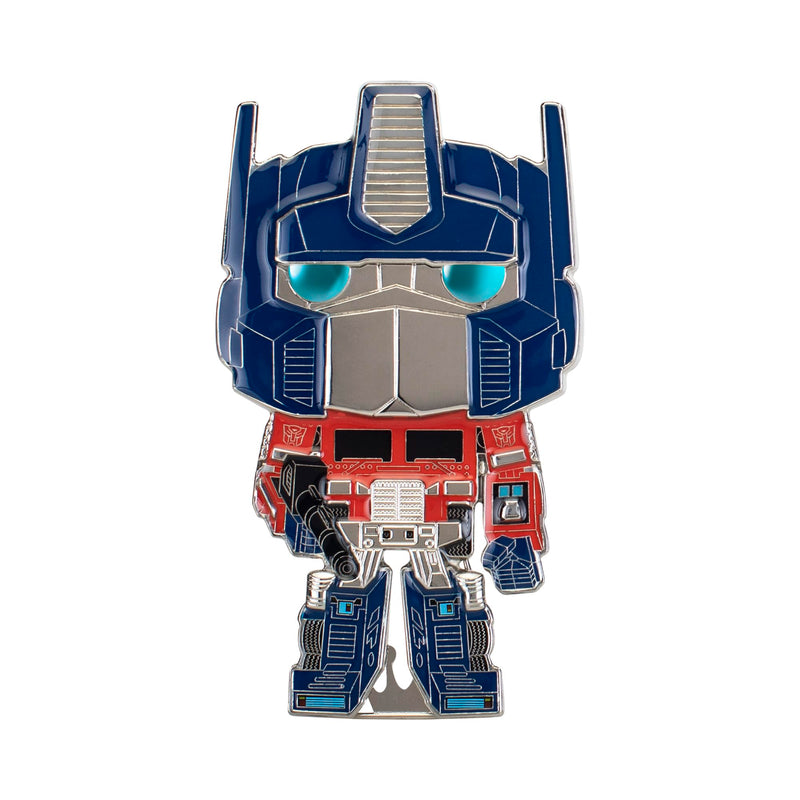 Funko Large Pop! Enamel Pin - Optimus Prime - TRANSFORMERS: Optimus Prime Chase Group - Transformers Enamel Pins - Cute Collectable Novelty Brooch - for Backpacks & Bags - Gift Idea