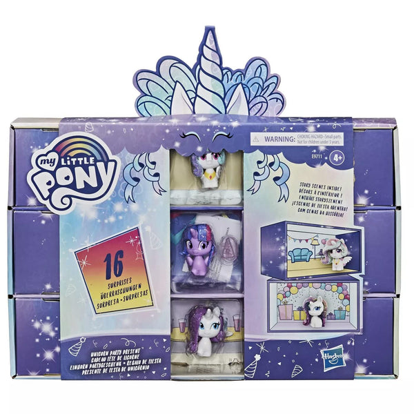 Hasbro My Little Pony Unicorn Party Present Mini Figure 12-Pack