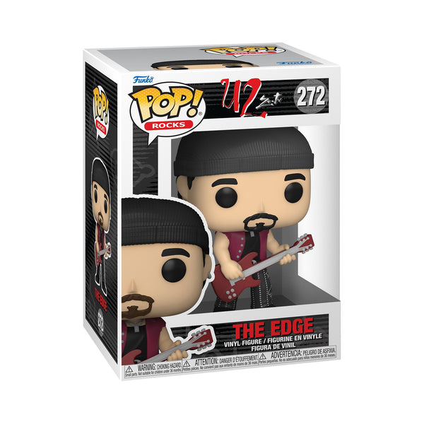 Funko POP! Rocks: U2 - ZooTV - the Edge - Collectable Vinyl Figure - Gift Idea - Official Merchandise - Toys for Kids & Adults - Music Fans - Model Figure for Collectors and Display