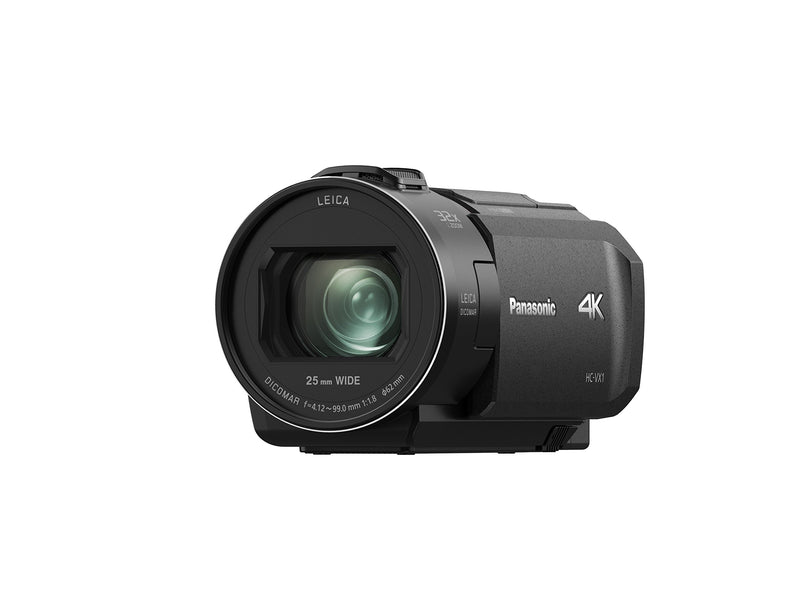 Panasonic HC-VX1EB-K 4K Video Camera with LEICA Dicomar Lens - Black