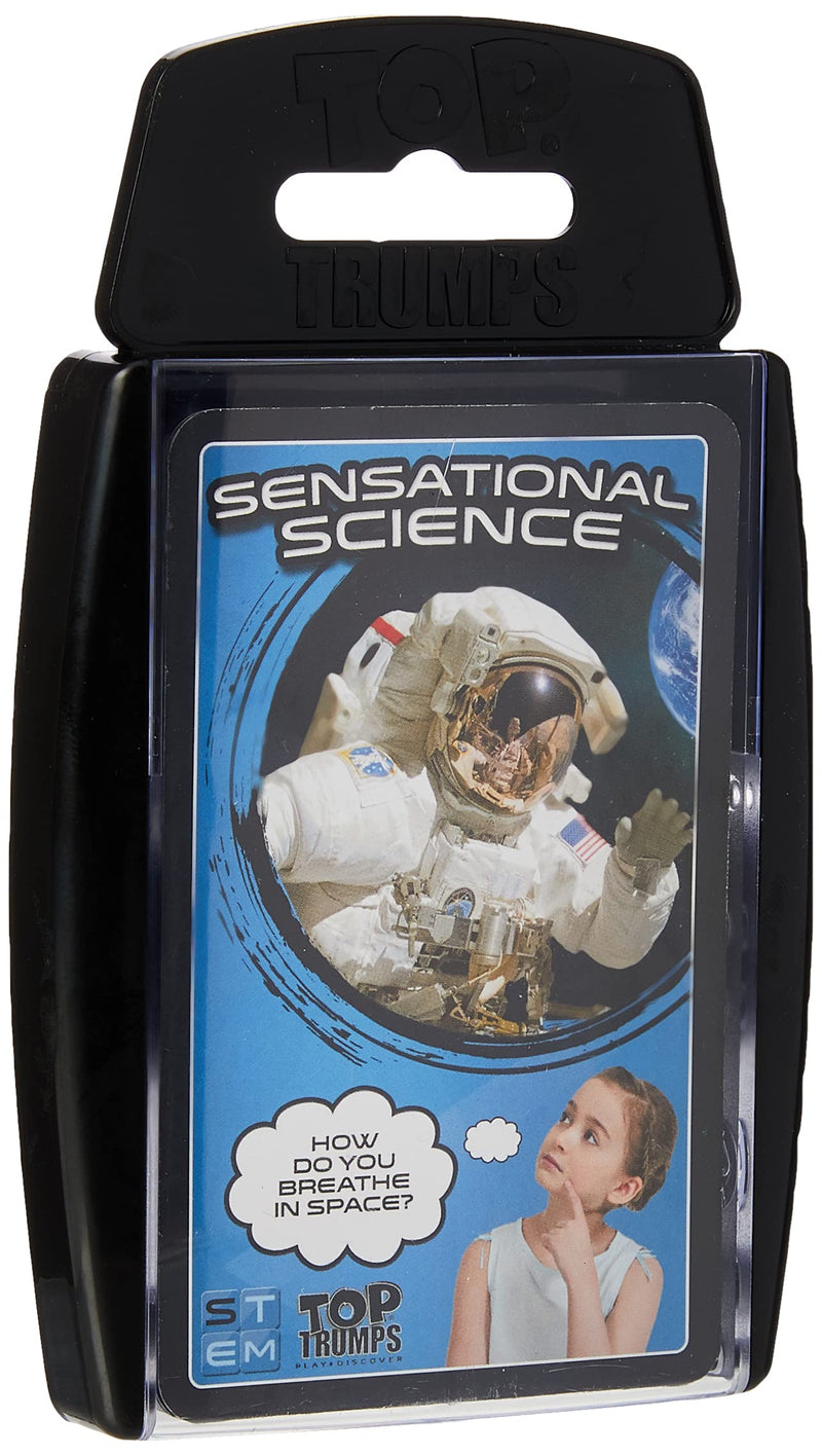 Top Trumps STEM: Sensational Science Classics Card Game, learn scientific facts about antibiotics, X-rays, and the Large Hadron Collider, educational gift and toy for boys and girls Aged 6 plus