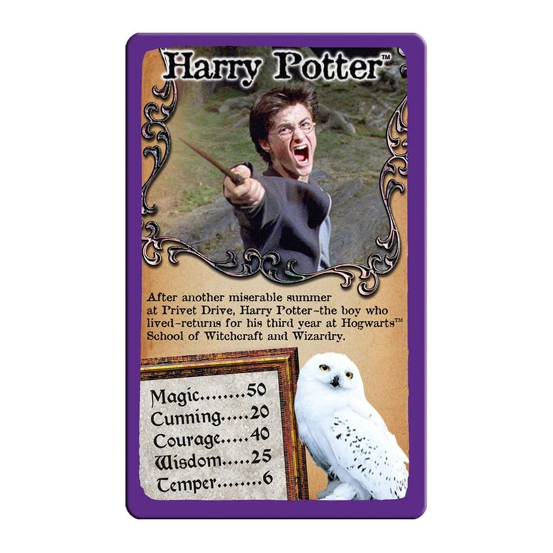 Harry Potter and the Prisoner of Azkaban Top Trumps Card Game