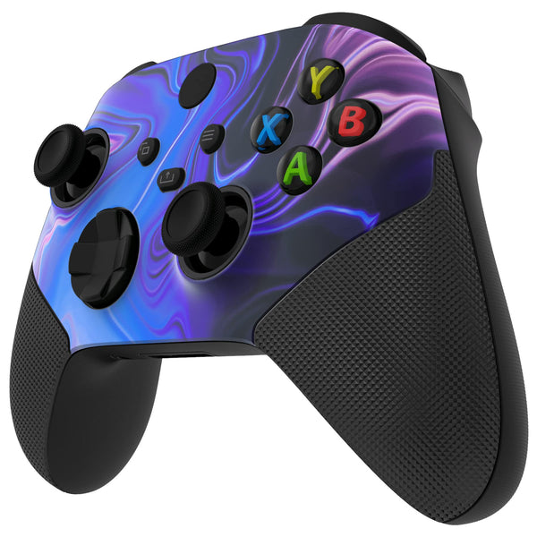 eXtremeRate ASR Version Redesigned Shell for Xbox Series X & S Controller - Performance Rubberized Grip, Anti Sticks Rubbing Rings - Custom Faceplate for Xbox Core Controller - Origin of Chaos