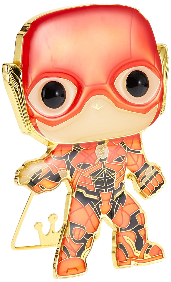 Loungefly Funko POP! Enamel Pin: the Flash - Justice League 2017 Enamel Pins - Cute Collectable Novelty Brooch - for Backpacks & Bags - Gift Idea - Official Merchandise - Movies Fans