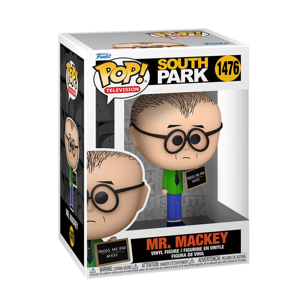 Funko Pop! TV: South Park - Mr. Mackey With Sign - Collectable Vinyl Figure - Gift Idea - Official Merchandise - Toys for Kids & Adults - Cartoons Fans - Model Figure for Collectors and Display