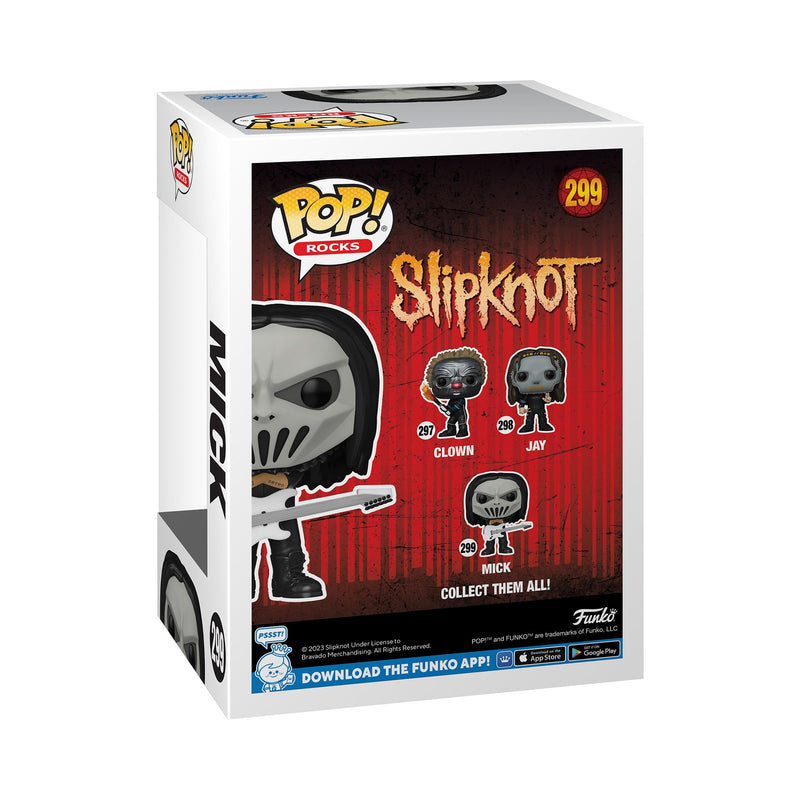 Funko POP! Rocks: Slipknot - Mick - Collectable Vinyl Figure - Gift Idea - Official Merchandise - Toys for Kids & Adults - Music Fans - Model Figure for Collectors and Display