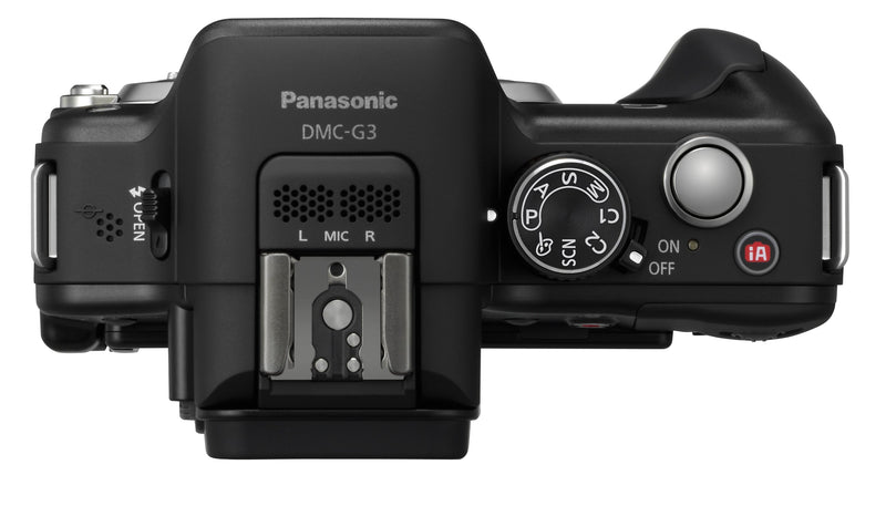 Panasonic Lumix DMC-G3KEG-K System Camera 16 Megapixels 7.5 cm (3 Inch) Touchscreen Electronic Viewfinder Housing Black Includes Lumix G Vario 14-42 mm Lens