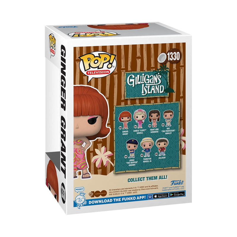 Funko POP! TV: Gilligan’s Island - Ginger - Gilligan's Island - Collectable Vinyl Figure - Gift Idea - Official Merchandise - Toys for Kids & Adults - TV Fans - Model Figure for Collectors