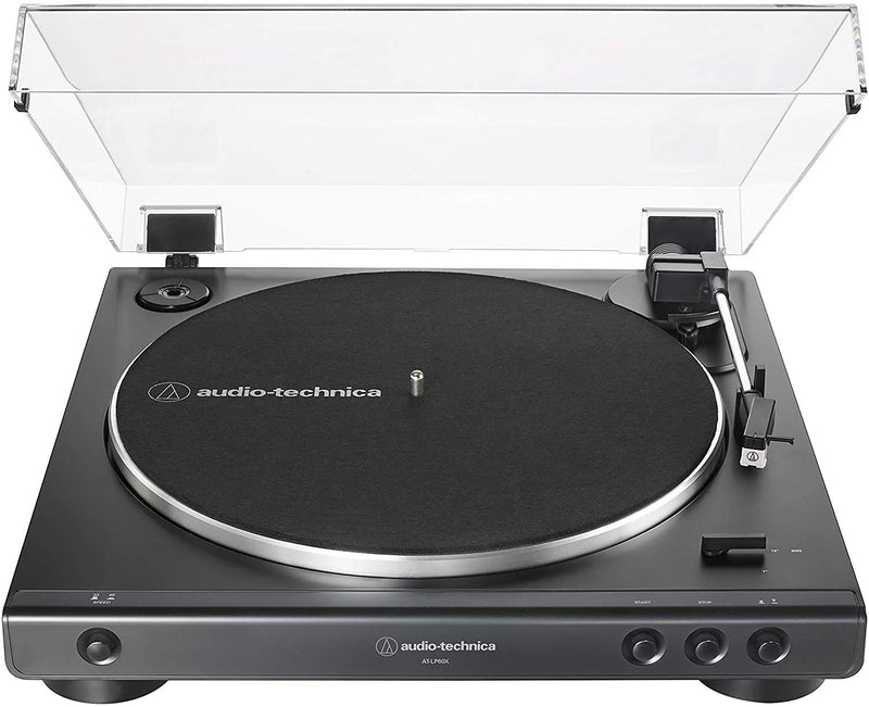 Audio-Technica AT-LP60X Turntable and Edifier R1280T Active Speaker Package Exclusive Set by Digitalis Audio (R1280T Speakers)
