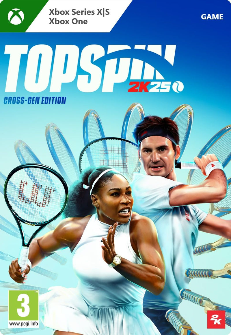 TopSpin 2K25: Cross-Gen | Xbox One/Series X|S - Download Code